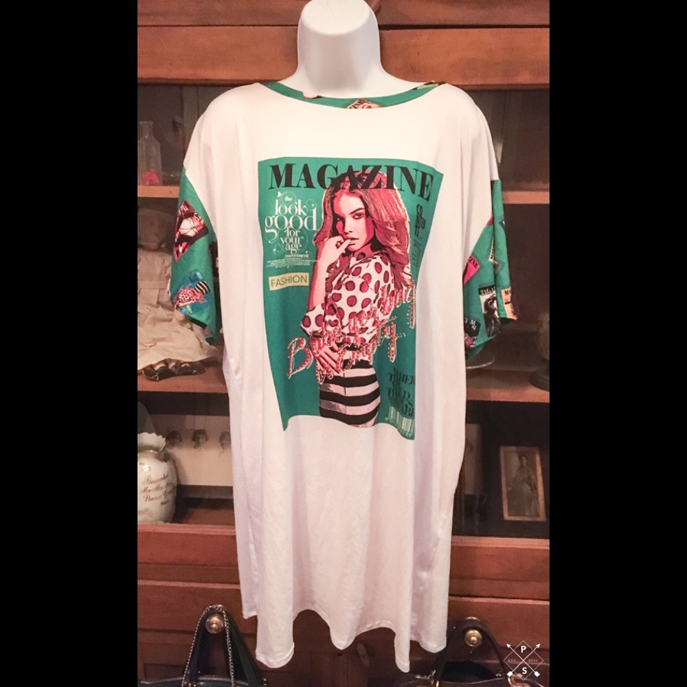 2x Fashion Nova Tunic with Bling!— Plus Size NWT’s